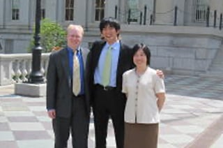 在アメリカ日本大使館出向（二等書記官→一等書記官）