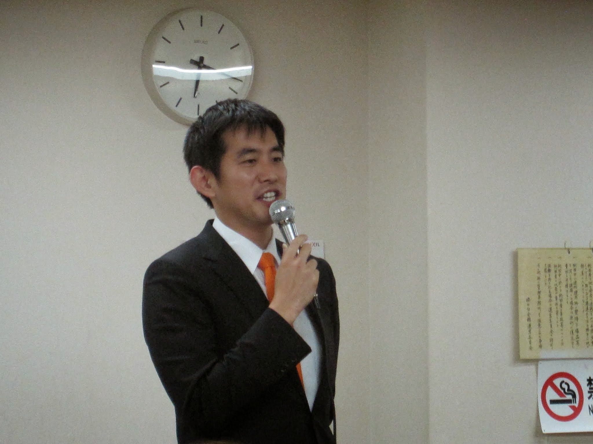 小林鷹之と共に語る会（国政報告会）