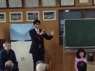 国政報告を行いました