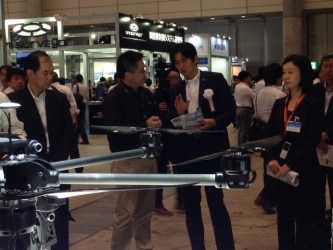 ドローン展視察