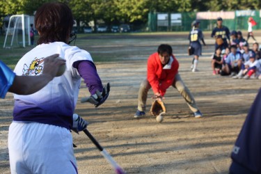 宇津木監督の実技指導会に参加しました。