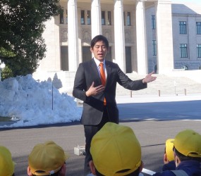 【国会見学】習志野市立谷津南小学校