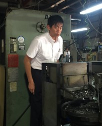 地元企業の工場見学