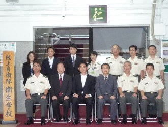 自衛隊三宿駐屯地・目黒駐屯地視察