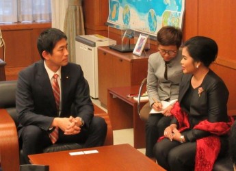 インドネシア国プティ・スカルノ議員との面談