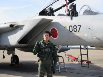 航空自衛隊小松基地視察