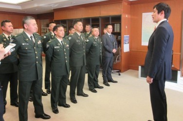 パプアニューギニア派遣要員出国報告