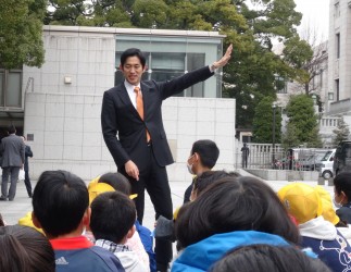 地元小学校の国会見学