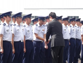 硫黄島視察に行きました。