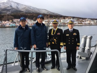 陸上自衛隊青森駐屯地視察