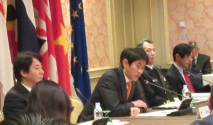 第２１回東京ディフェンスフォーラムでオープニングスピーチ