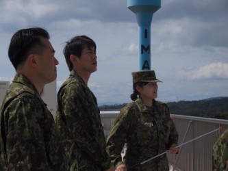 陸上自衛隊今津駐屯地、大津駐屯地視察