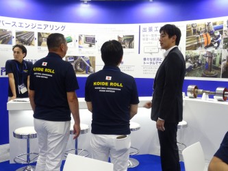 ものづくりフォーラムで地元企業出展