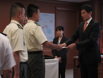 南スーダンへの司令部要員派遣