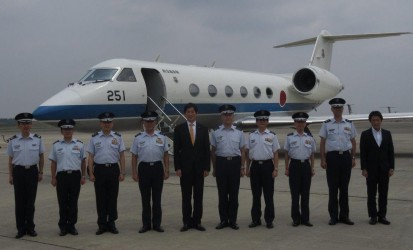 航空自衛隊入間基地視察