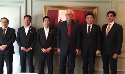 シンガポールのゴー・チョクトン上級相（前首相）と面会