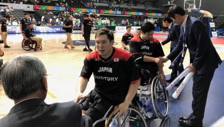 車椅子バスケットボール　ワールドチャレンジカップを観戦
