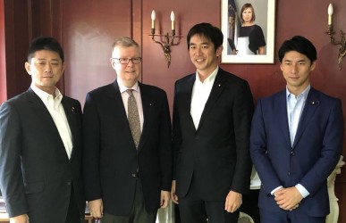 駐日エストニア共和国大使との意見交換