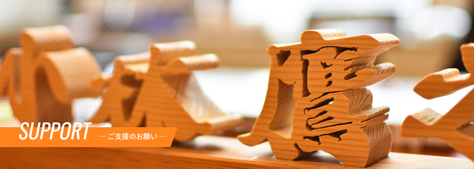 ご支援のお願い