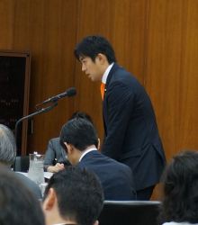 東日本大震災復興特別委員会での質疑（被災地への人的支援や液状化対策）
