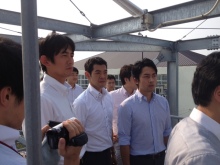 被災地訪問（千葉県旭市・浦安市）