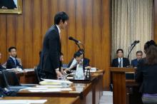 外務委員会での質疑（投資協定、外国人による土地取引規制、水ビジネスについて）
